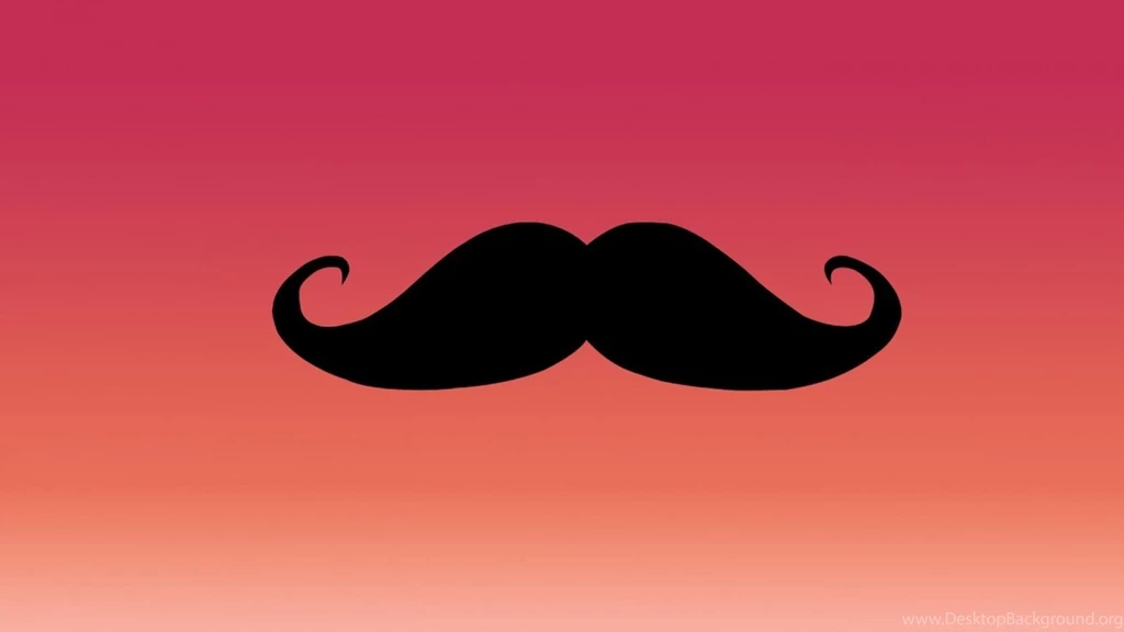 Gradient Mustache Wallpapers