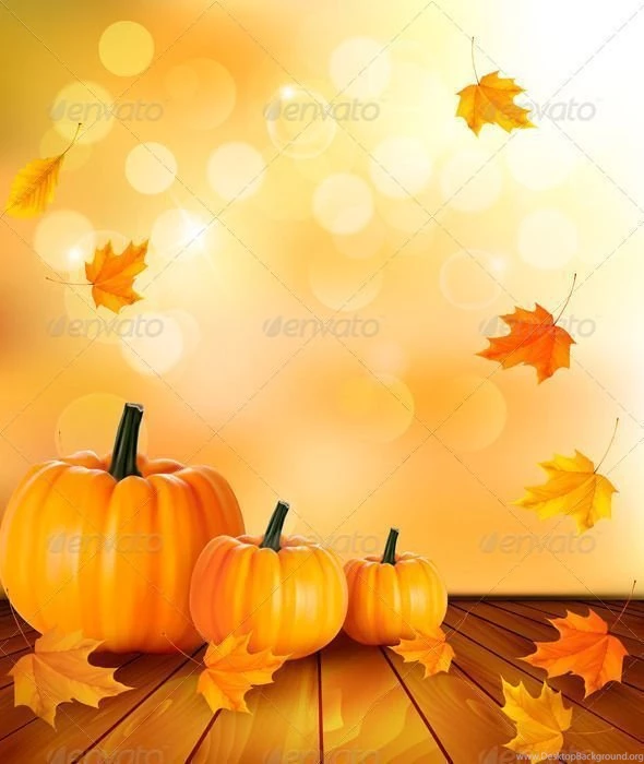 Top Pumpkin Backgrounds With Leaves Images For Pinterest