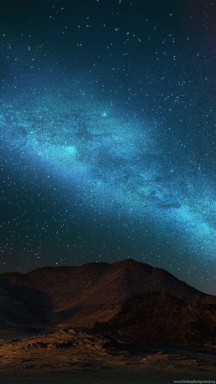 Download Starry Night Over The Desert HD Wallpapers For Galaxy S3 ...