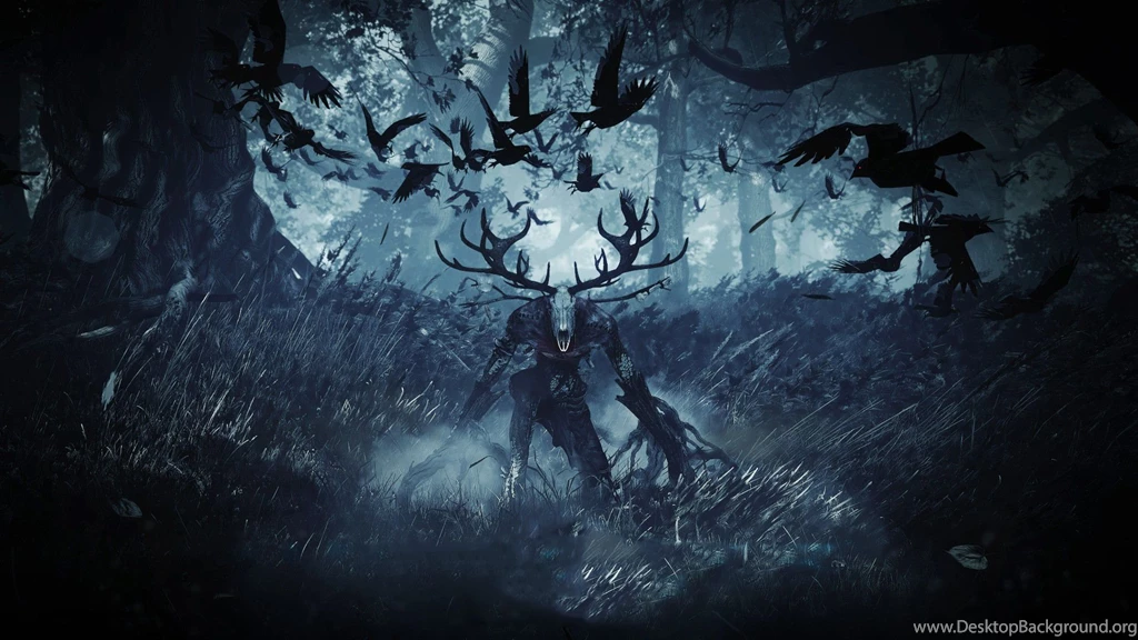 The Witcher 3 Wild Hunt Game Monster Crow Wal... 891
