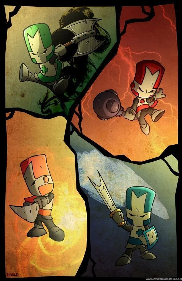 Castle Crashers Sketches By ShoNuff44 On DeviantArt
