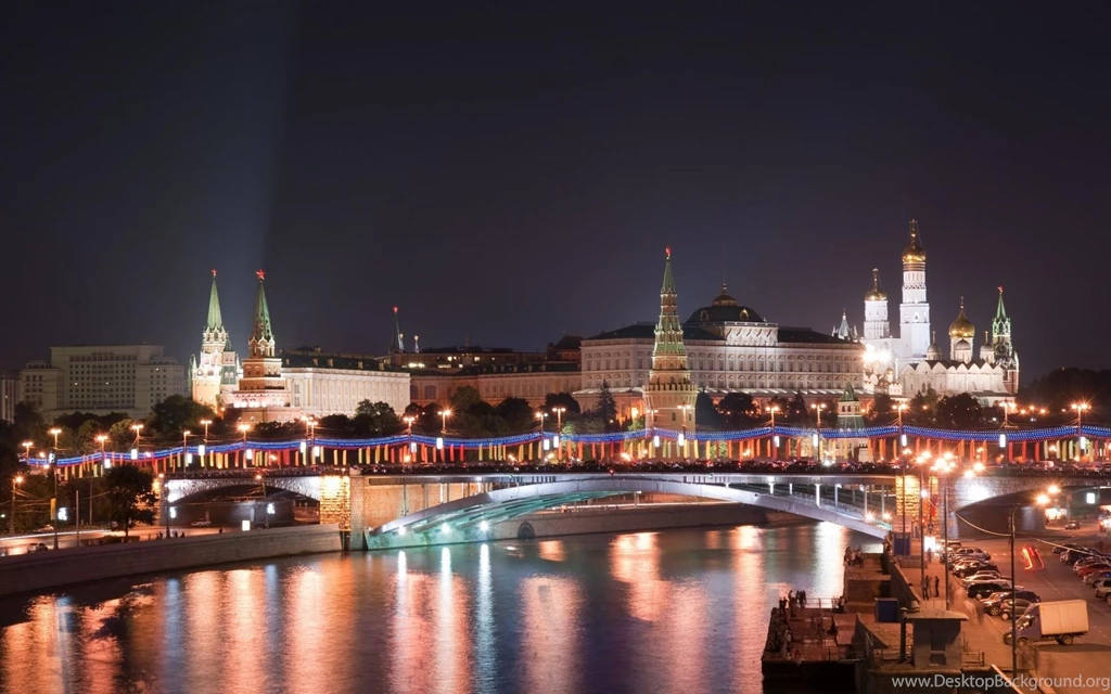 Extraordinary Night Moscow Russia Wallpapers Hd Wallpapers ...