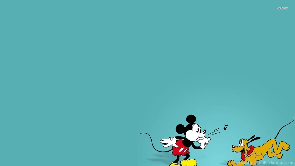 Mickey Mouse And Pluto Wallpapers Cartoon Wallpapers