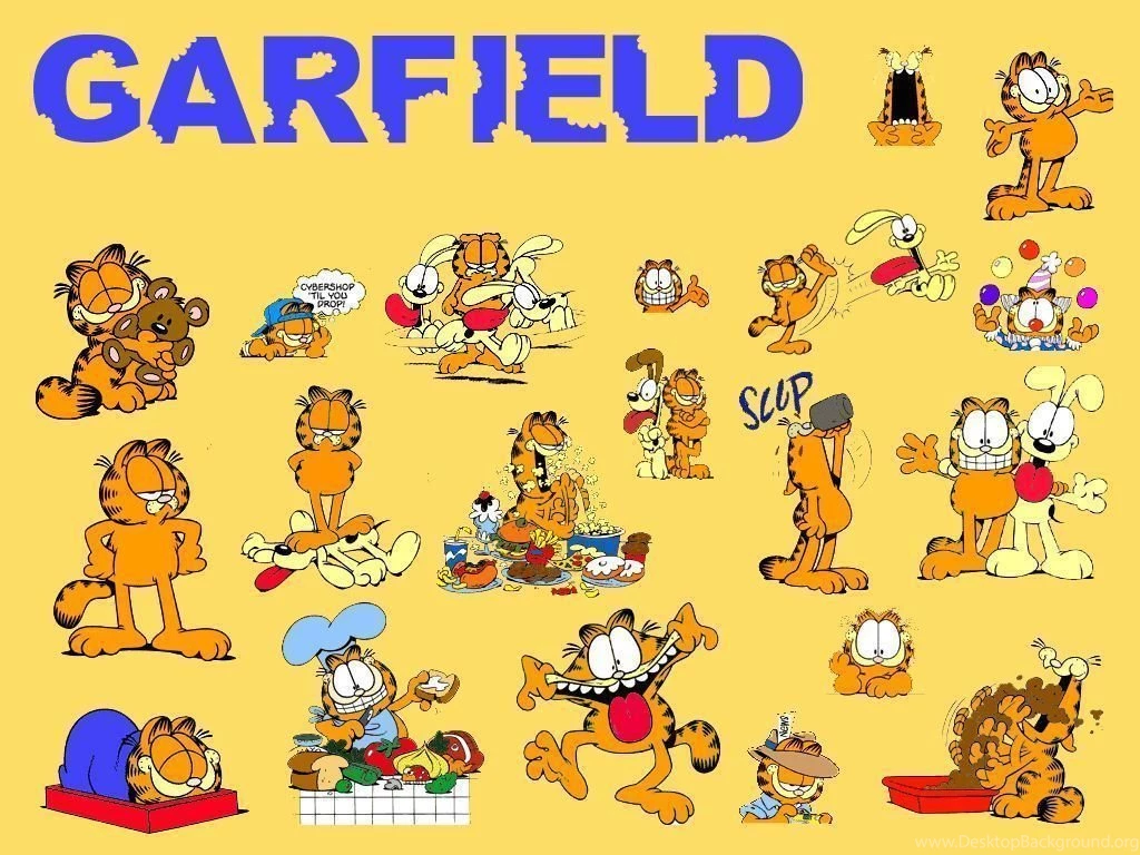 Garfield All In Wallpapers 1024x768