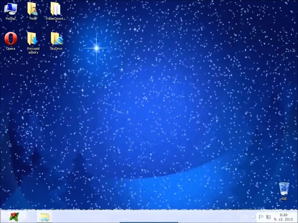 DeskScapes Animated Desktop Wallpapers Winter Snow YouTube