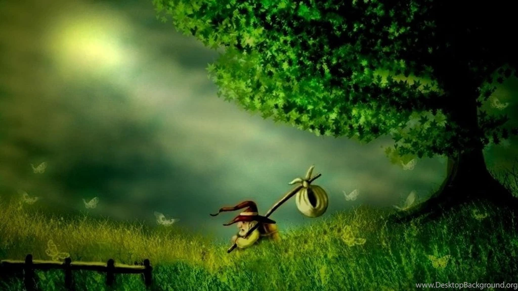 Wandering Wizard Fantasy Tale Hd Wallpapers (