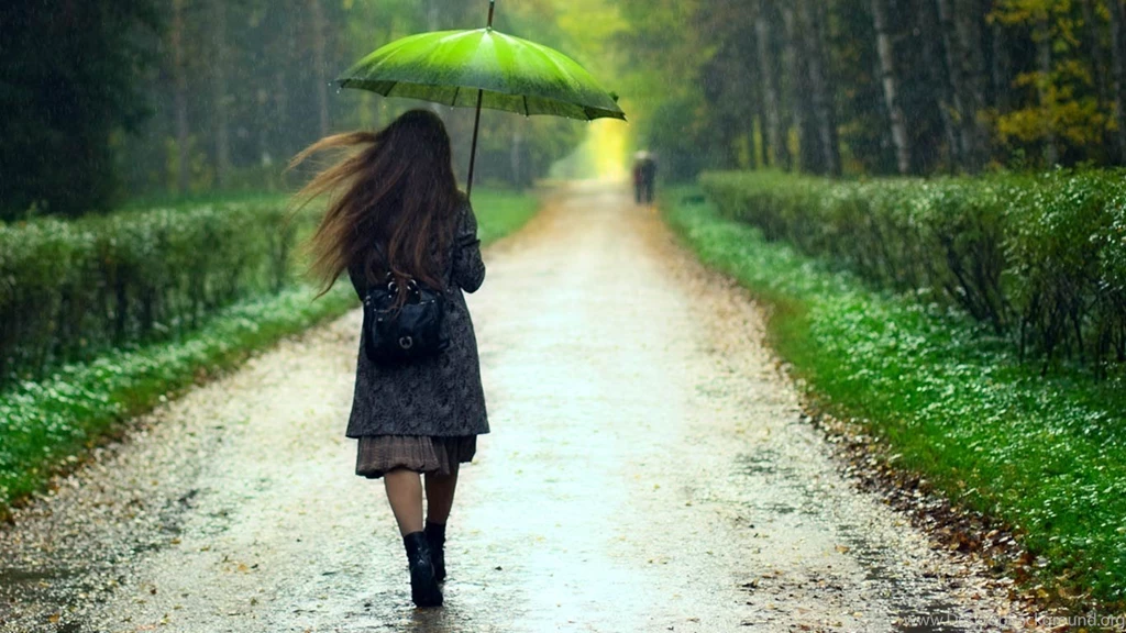 Girl In Rain Wallpapers HD 1080p For Desktop