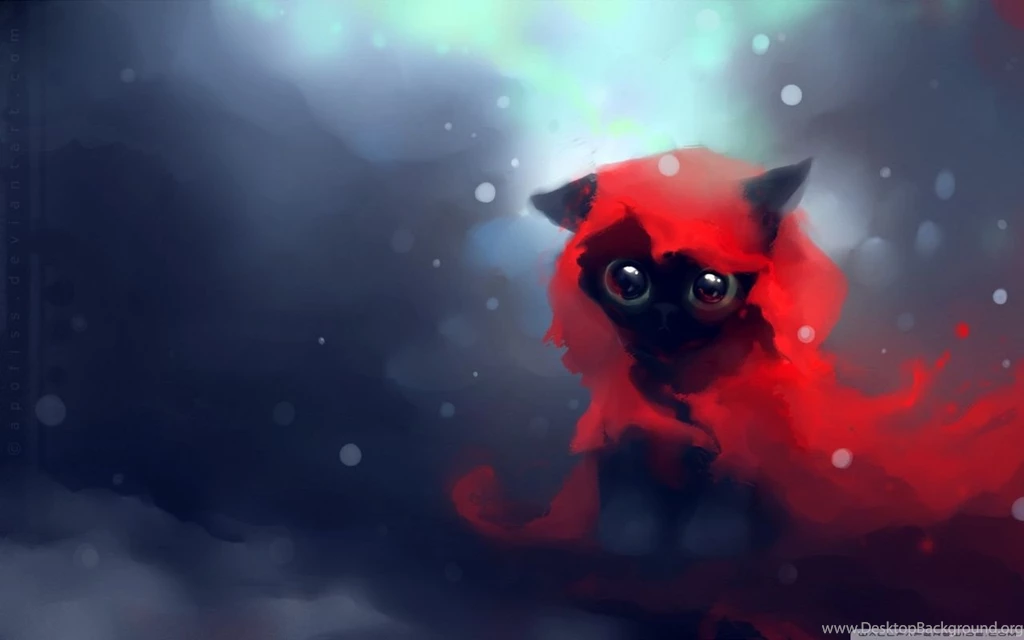 Red Riding Hood Cat HD Desktop Wallpapers : Widescreen : High ...