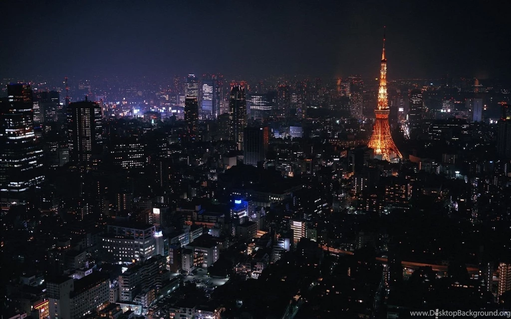 1440x900 Tokyo By Night Desktop PC And Mac Wallpapers