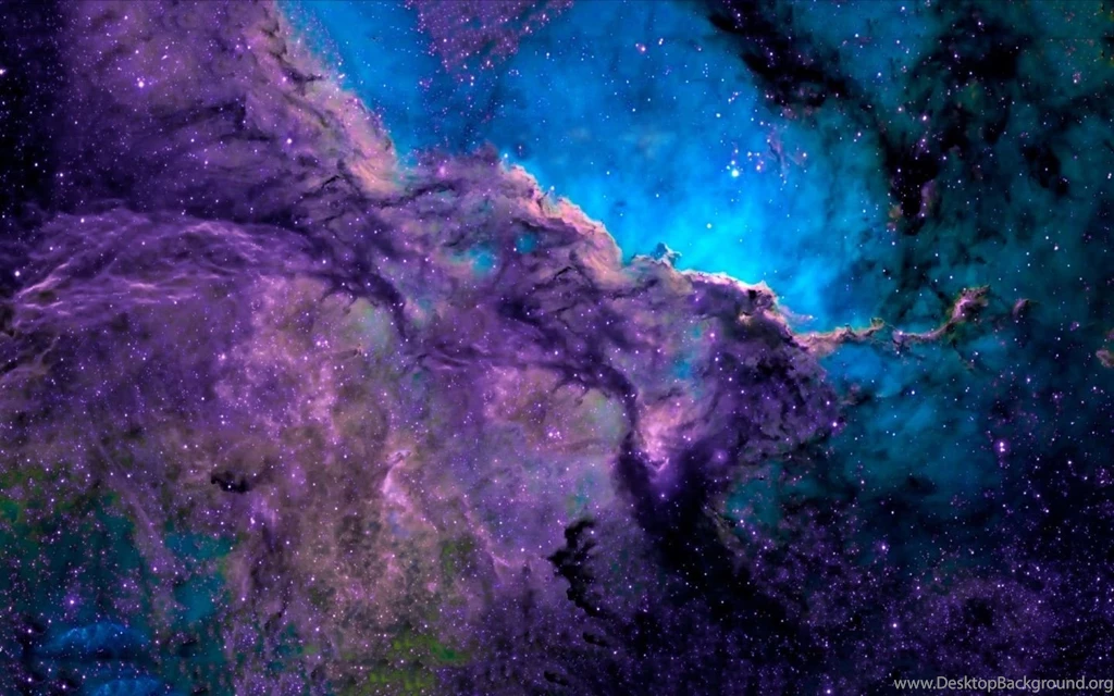 1440x900 Space Purple Blue Nebula Wallpapers