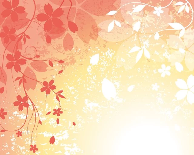 SAKURA Japanese Symbol Tree Cherry Blossom Backgrounds Japan Vector ...