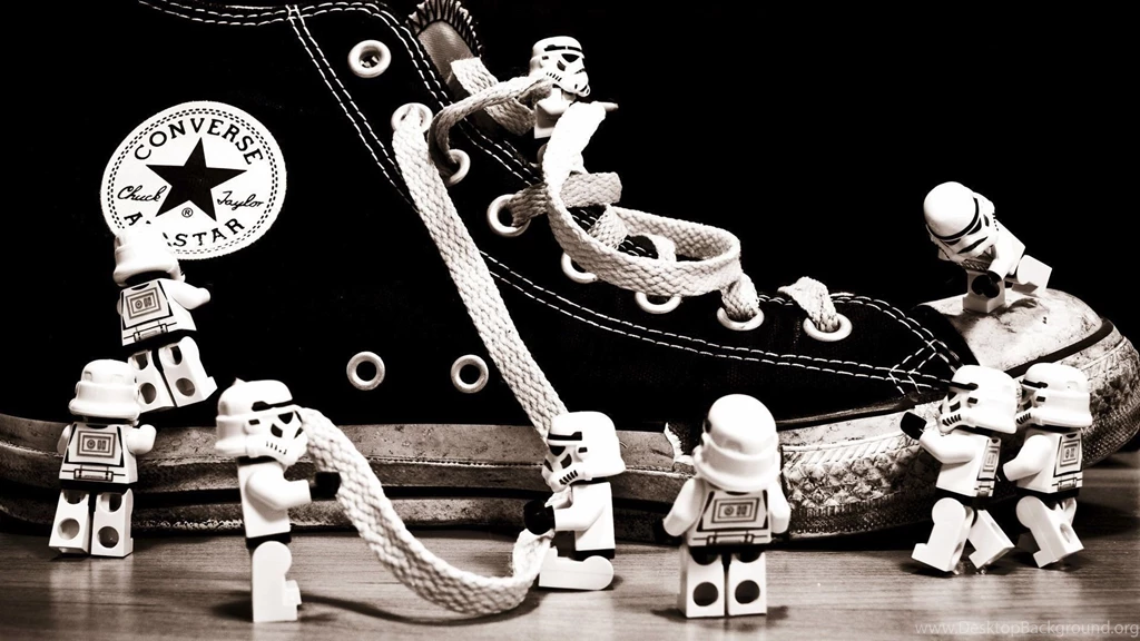 Stormtroopers Playing With A Sneaker Wallpapers Free Wide HD ...