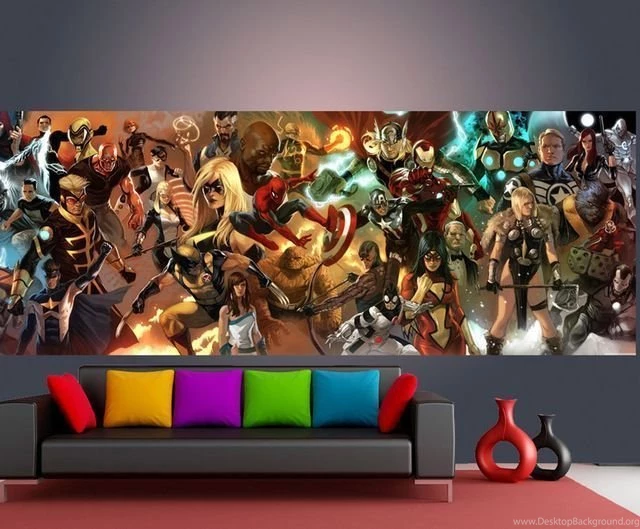 Aliexpress.com : Buy The Avengers Wallpapers Custom Wall Mural ...