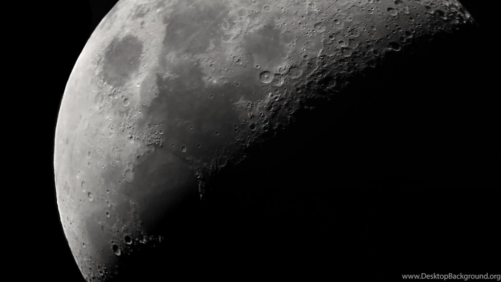 Moon Space Dark Hd Wallpapers   (