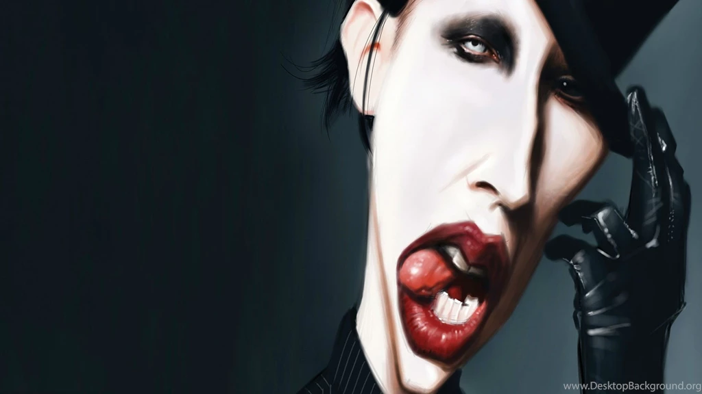 MARILYN MANSON Industrial Metal Heavy Shock Glam Gothic Wallpapers ...