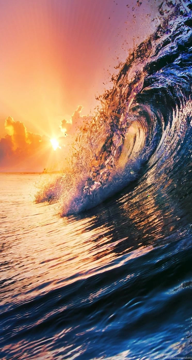 Wave iPhone 5s Wallpapers