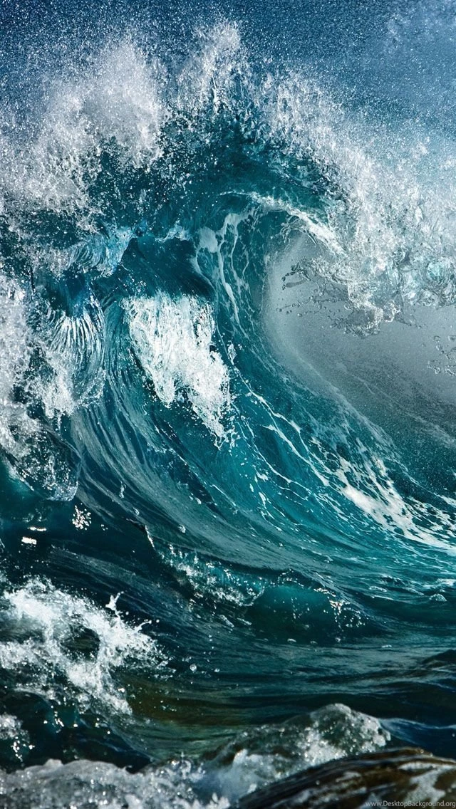 Wave iPhone 5s Wallpapers Download