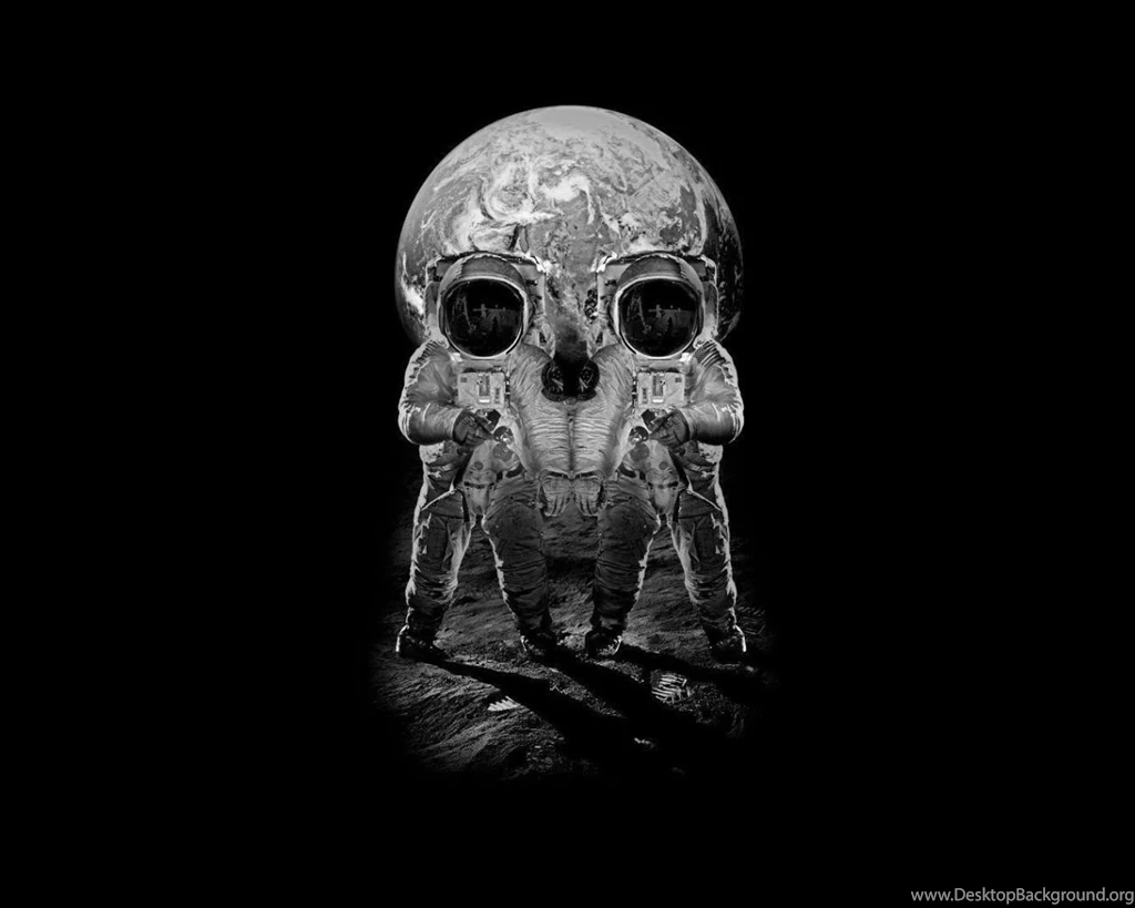 1280x1024 Skull Optical Illusion Desktop PC And Mac Wallpapers
