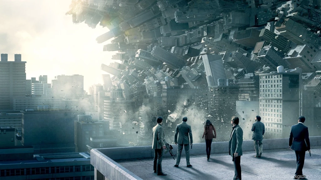 Inception Twisted City Desktop Wallpapers