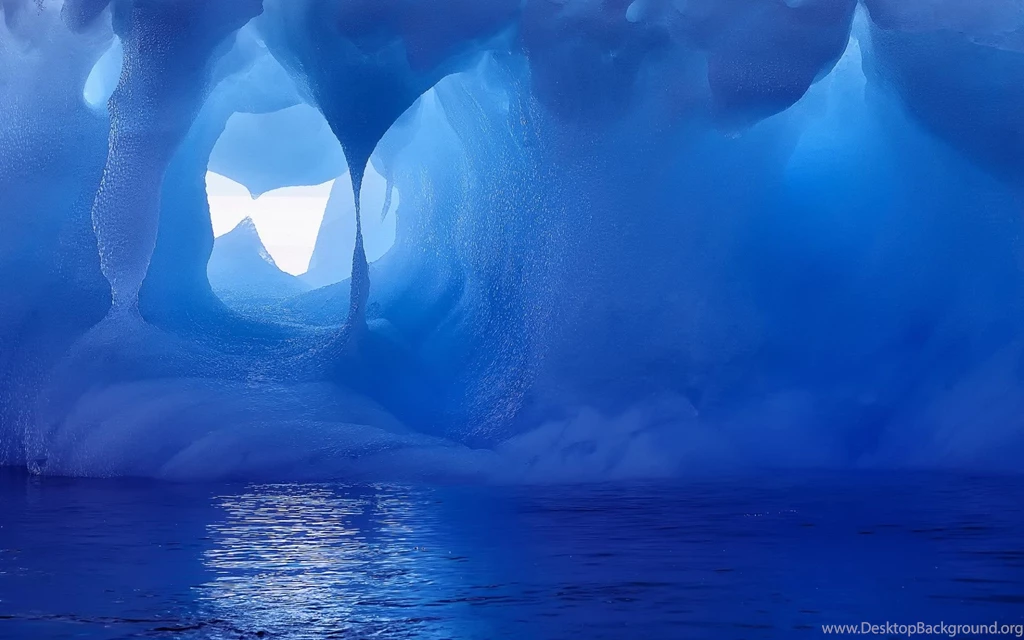 Nature Antarctica Iceberg Ice Winter Passage Water Light Window ...