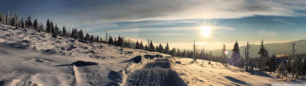 Snowmobile Trails HD Desktop Wallpapers : High Definition ...