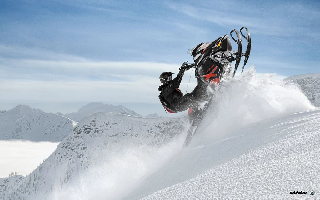 SKI DOO Snowmobile Sled Ski Doo Winter Snow Extreme Wallpapers ...