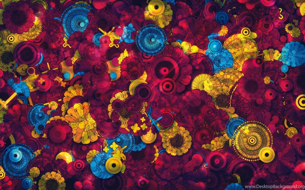 Download Wallpapers 2560x1600 Flower, Surface, Bright, Patterns ...