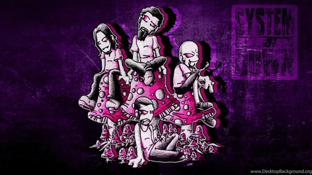 Wallpapers System Of A Down Mushroom Cult By Isaacklein On DeviantArt