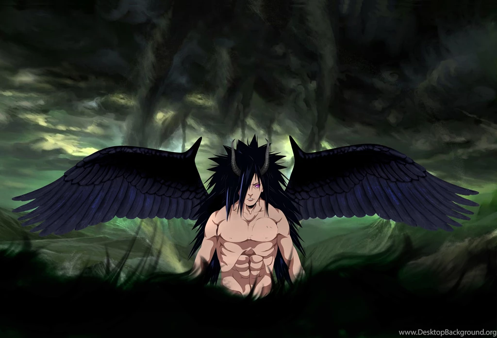 NARUTO Uchiha Madara Sharingan Yin Yang Tomoe Rengan God Wallpapers ...