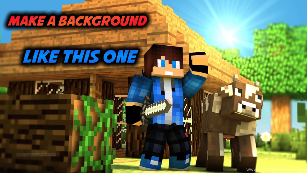 How To Create An Awesome Minecraft Backgrounds For Free YouTube