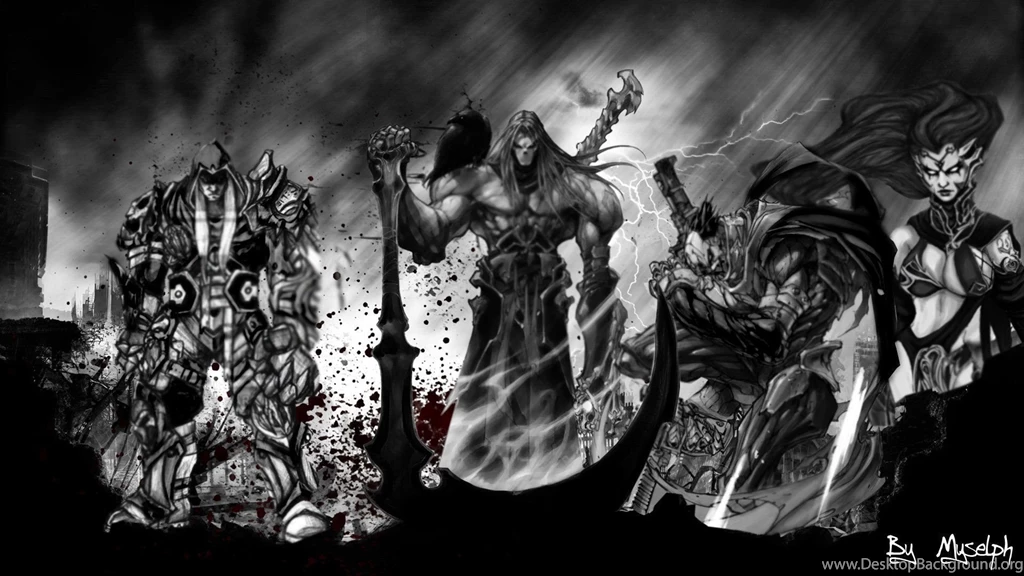 Darksiders Horsemen Wallpaper.