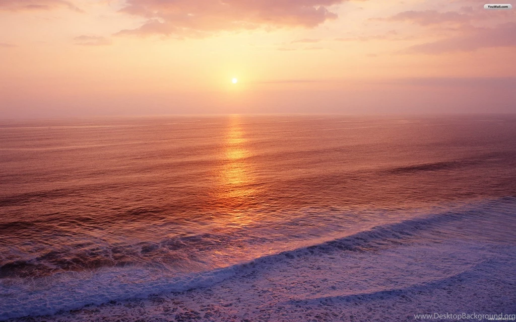 Sunrise Over The Sea In Bali Wallpapers And Images   Wallpapers ...