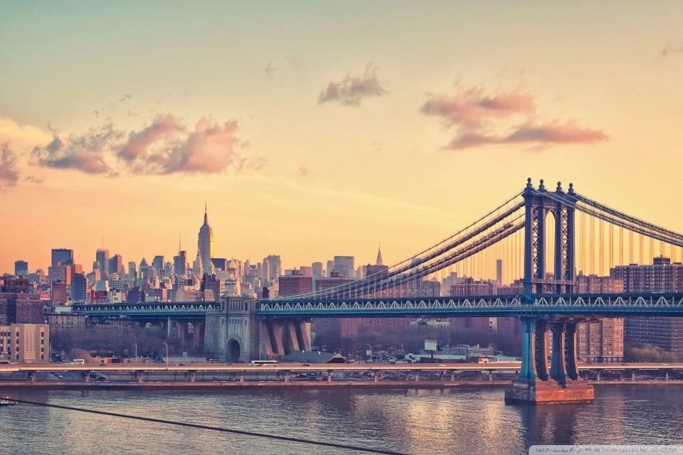 Bay Bridge, New York HD Desktop Wallpapers : High Definition ...