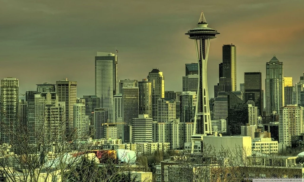 Seattle Tower HD Desktop Wallpapers : High Definition : Fullscreen ...