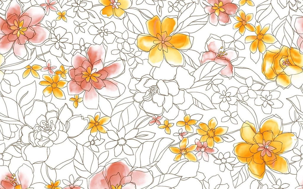 HD Flower Illustrations Design Floral Patterns Floral ...