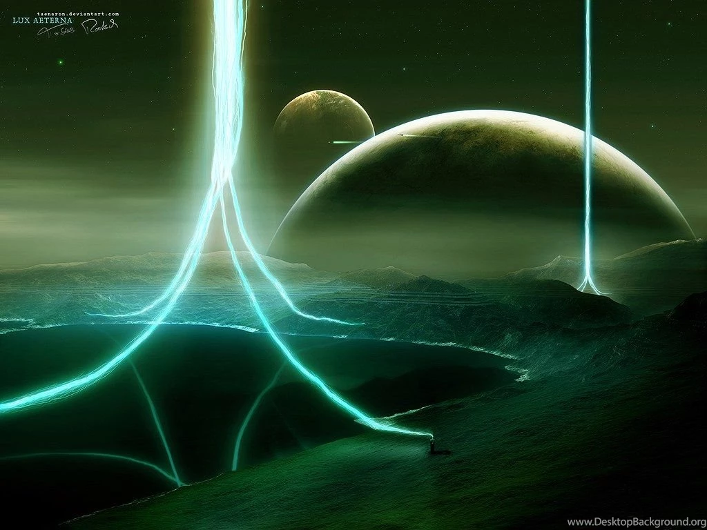 Universe And Planets Digital Art Wallpapers 1024x768 NO.20 Desktop ...