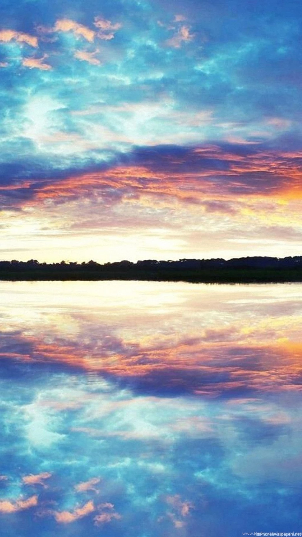 Clouds Nature Landscape Lake iPhone 6 Wallpapers HD And 1080P 6 ...