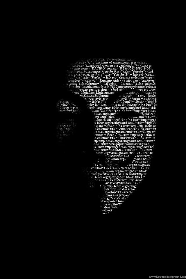 640x960 Guy Fawkes Mask Code Desktop PC And Mac Wallpapers