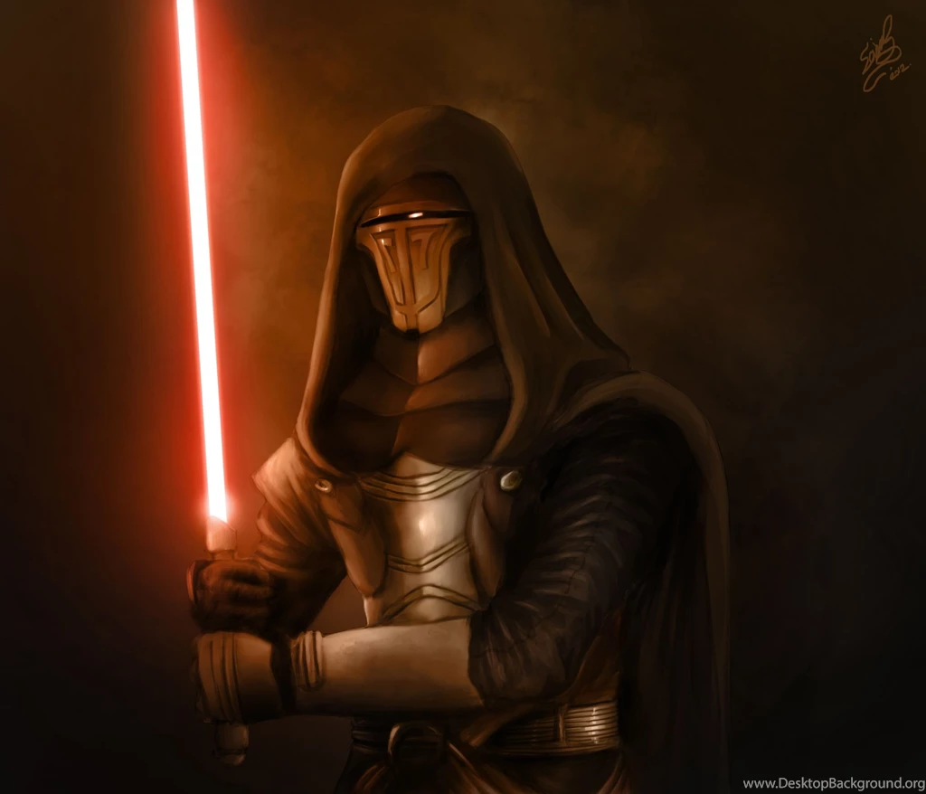 Star Wars Darth Revan Vs. Bastila Shan By Thetechromancer On ...