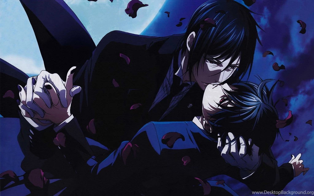 Download Wallpapers 3840x2400 Kuroshitsuji, Sebastian Michaelis ...