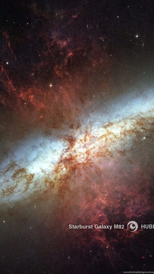 Starburst Galaxy iPhone 5 Wallpapers