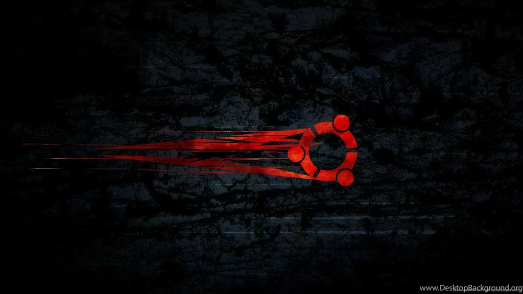 Download 1600x900 Flaming Ubuntu Logo Wallpapers