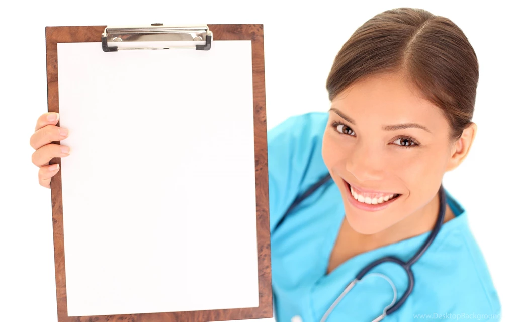 Download Wallpapers 3840x2400 Nurse Result, Paper, White, Smile ...