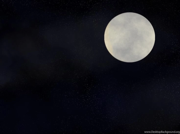 Starry Sky With Moon Backgrounds By Viperseven On DeviantArt