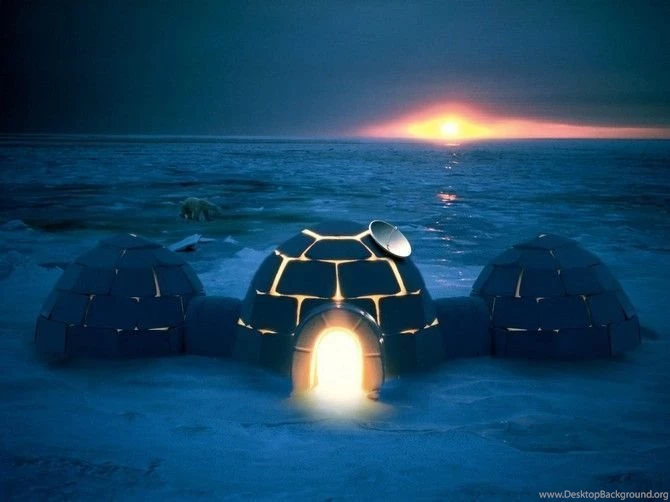 Antarctica Cities Wallpaper.