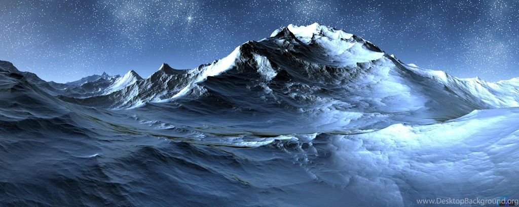 Download Wallpapers Antarctica At Night (2560 X 1024 Dual Monitor ...