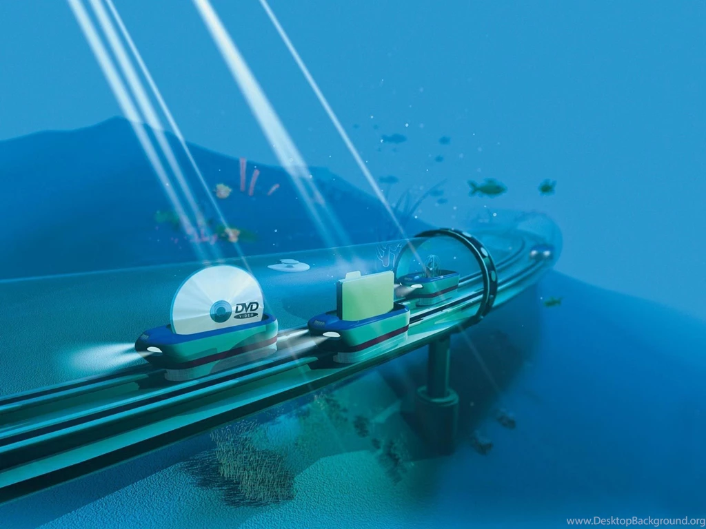 Desktop Wallpapers · Gallery · 3D Art · Aquatic Connection Computer ...