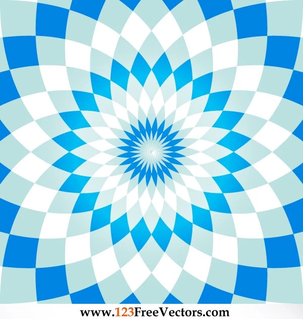 Colorful Optical Illusion Backgrounds Illustration