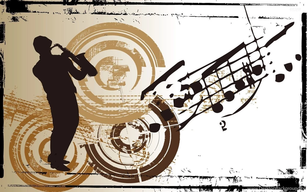 Man Playing A Saxophone Wallpapers Vector Wallpapers