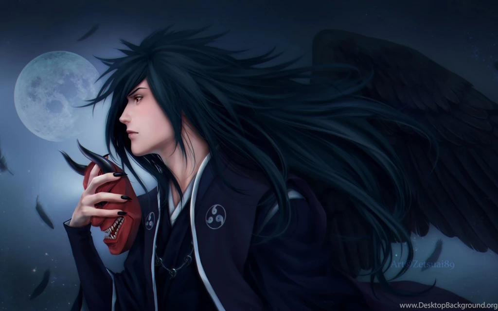Download Wallpapers 3840x2400 Uchiha Madara, Wings, Naruto Ultra HD ...